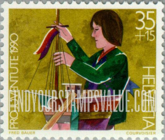 FindYourStampsValue: Semi-Postal, Child Development: Model making