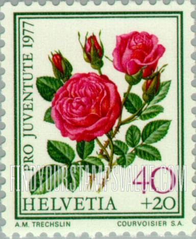 FindYourStampsValue: Semi-Postal: Wild Rose