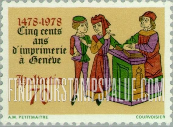 FindYourStampsValue: Federal Administration: Title Page of “Melusine”