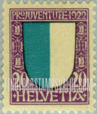 FindYourStampsValue: Semi-Postal: Lucerne