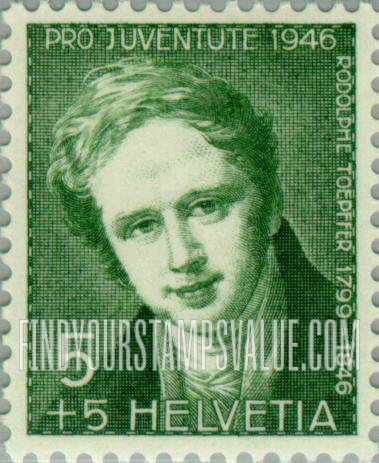 FindYourStampsValue: Semi-Postal: Rodolphe Toepffer