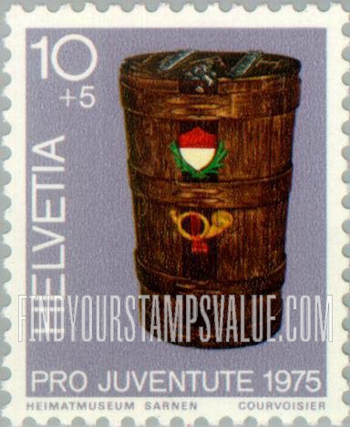 FindYourStampsValue: Semi-Postal: Mail Bucket