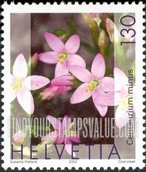 FindYourStampsValue: Federal Administration, Medicinal Plants: Centaurium minus