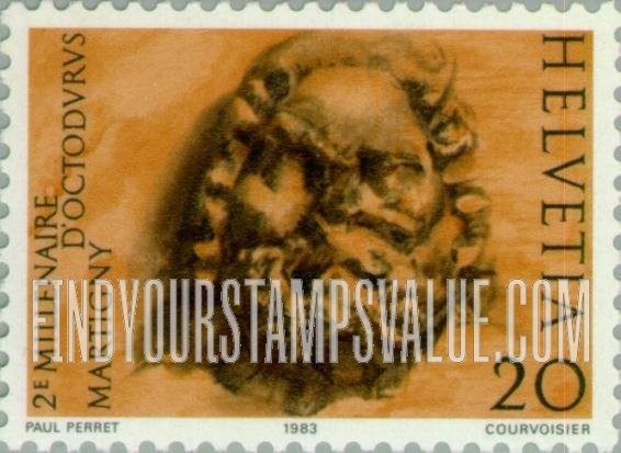 FindYourStampsValue: Federal Administration: Octodurus Martigny Bimillenium