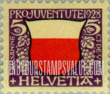 FindYourStampsValue: Semi-Postal: Lausanne