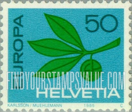 FindYourStampsValue: Federal Administration: Europa, 1965
