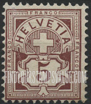 FindYourStampsValue: Federal Administration: Numeral