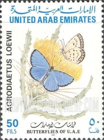 FindYourStampsValue: Butterflies - الفراشات