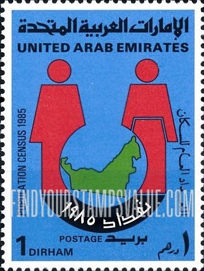 FindYourStampsValue: Population census - التعداد العام للسكّان