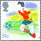 FindYourStampsValue: Great Britain (United Kingdom): Sports - Soccer