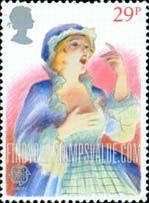 FindYourStampsValue: Great Britain (United Kingdom): Performing Arts - Opera
