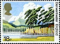 FindYourStampsValue: Great Britain (United Kingdom): 50th Anniversary of National Trust for Scotland - Derwentwater, Lake District, England