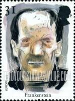 FindYourStampsValue: Great Britain (United Kingdom): Stories and Legends, Europa - Frankenstein