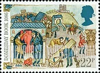 FindYourStampsValue: Great Britain (United Kingdom): Domesday Book, 900th Anniversary - Freeman