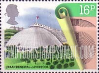 FindYourStampsValue: Great Britain (United Kingdom): Urban Renewal Projects and Plans - Liverpool