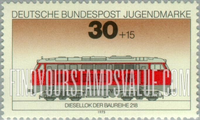 FindYourStampsValue: SEMI-POSTAL - Locomotives:Diesel Locomotive Class