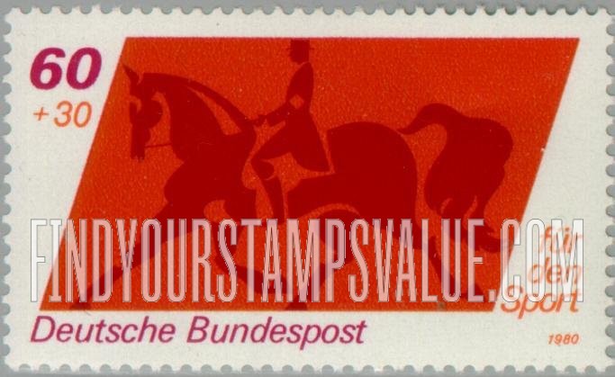 FindYourStampsValue: SEMI-POSTAL - Equestrian
