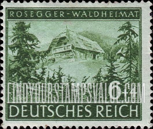 FindYourStampsValue: SEMI-POSTAL - Rosegger’s Birthplace, Upper Styria