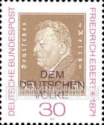 FindYourStampsValue: Birth Centenary of Friedrich Ebert, The First President of the German Republic