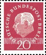 FindYourStampsValue: President Theodor Heuss