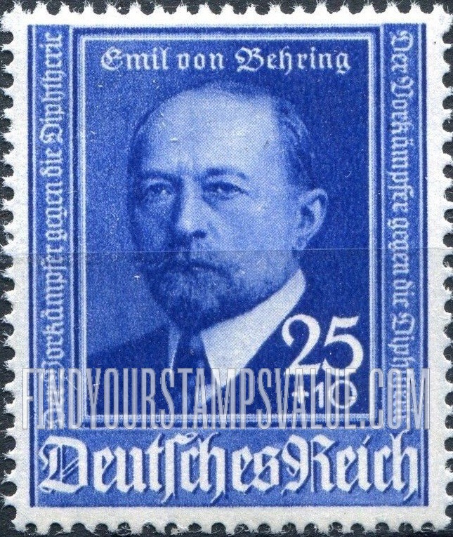 FindYourStampsValue: SEMI-POSTAL - von Behring