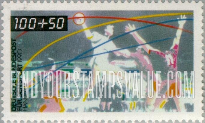FindYourStampsValue: SEMI-POSTAL - Popular Sports: Handball