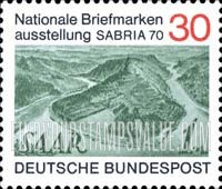 FindYourStampsValue: SABRIA National Stamp Exhibition, Saarbrücken
