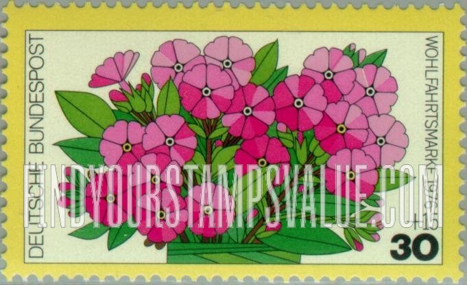 FindYourStampsValue: SEMI-POSTAL - Flowers: Phlox