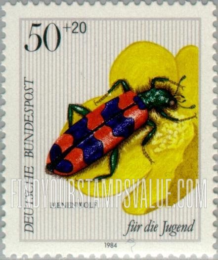 FindYourStampsValue: SEMI-POSTAL - Insects: Trichodes apoarius