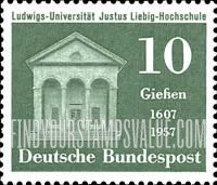 FindYourStampsValue: 350th Anniversary of the Justus Liebig School at Ludwig University, Giessen - Liebig Laboratory