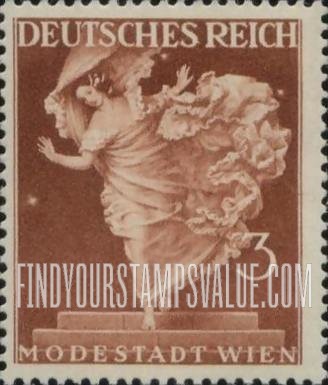 FindYourStampsValue: Vienna Fair - Fashion Allegory