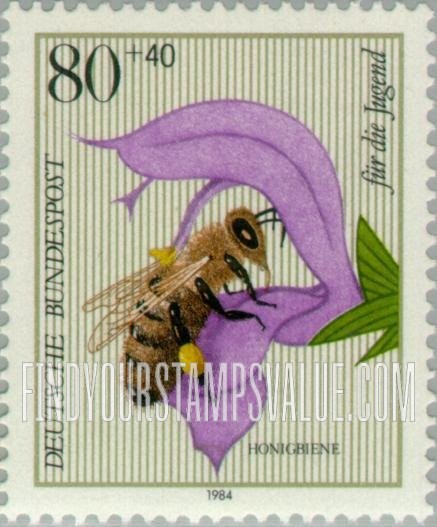 FindYourStampsValue: SEMI-POSTAL - Insects: Apis mellifera