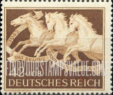 FindYourStampsValue: SEMI-POSTAL - Race Horses
