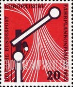 FindYourStampsValue: European Timetable Conference at Wiesbaden - Railroad Signal and Tracks
