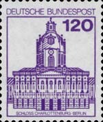 FindYourStampsValue: Castles and Palaces - Charlottenburg