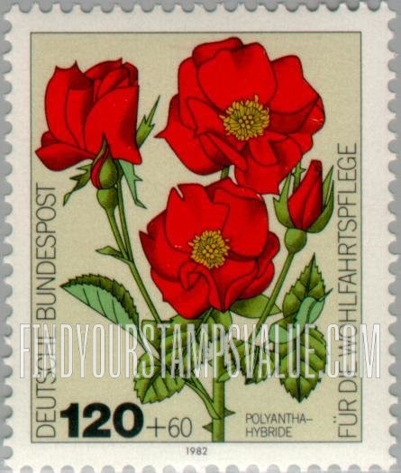FindYourStampsValue: SEMI-POSTAL - Polyantha hybrid