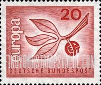 FindYourStampsValue: Europa Issue, 1965