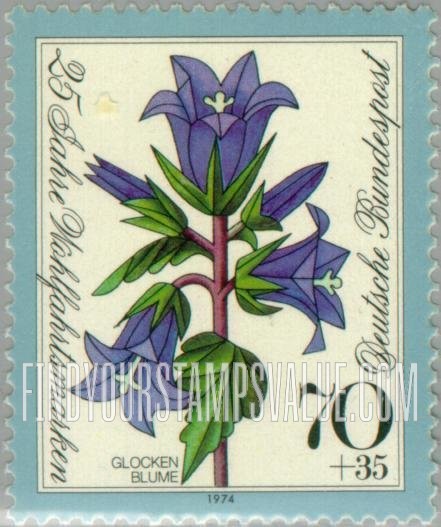 FindYourStampsValue: SEMI-POSTAL - Flowers: Bellflower