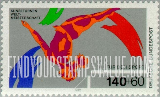 FindYourStampsValue: SEMI-POSTAL - World Championship Sporting Events Hosted by Germany: Gymnastics
