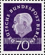 FindYourStampsValue: President Theodor Heuss