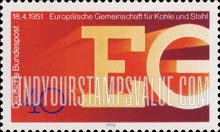 FindYourStampsValue: 25th Anniversary of the European Coal and Steel Community - EG