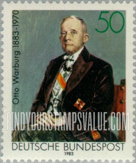FindYourStampsValue: Otto Warburg