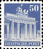FindYourStampsValue: Historic Buildings - Brandenburg Gate, Berlin