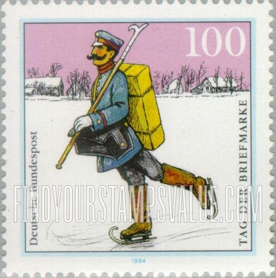 FindYourStampsValue: Mail Delivery, Spreewald Region, c. 1900