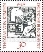FindYourStampsValue: Thomas à Kempis