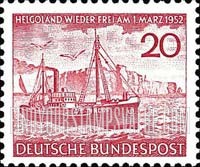 FindYourStampsValue: Return of Heligoland - Freighter Off Heligoland