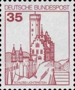 FindYourStampsValue: Castles and Palaces - Lichtenstein