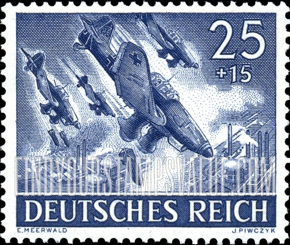 FindYourStampsValue: SEMI-POSTAL - Dive bombers