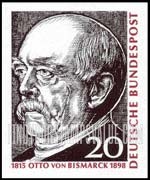 FindYourStampsValue: Otto von Bismarck, by Franz von Lenbach