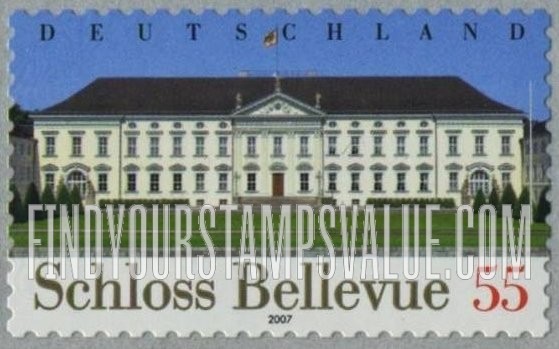 FindYourStampsValue: Bellevue Palace, Presidential Residence
